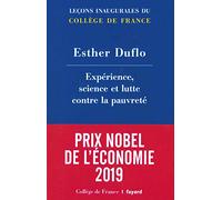 Expérience, science et lutte contre la pauvreté