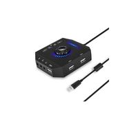 Expérience sonore surround améliorée grâce à une carte son externe multifonctionnelle Plug and Play, un adaptateur audio USB alimenté par bus
