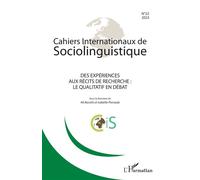Isabelle Pierozak – Expériences aux récits de recherche : Le qualitatif en débat – Broché