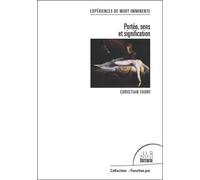 Expériences de mort imminente - Portée, sens et signification - Christian Faure - Jmg - broché - Essai