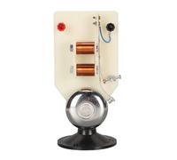 Expériences scientifiques de Cloche électrique Outil d'enseignement Acoustique Physique Vertical avec Base pour Les écoles démontrant l'effet magnétique du matériau en cuivre