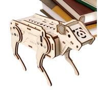 Expériences scientifiques pour Kit de construction de chien en bois | kit de science pour enfants pour festivals anniversaires écoles jours fériés filles garçons loisirs créatifs éducation