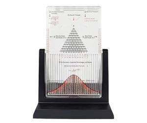 Experiment Model Dalton Board, Desk Galton Board, Effective Statistical Law Demonstration, Physics Lab Teaching Tool, Probability Demonstration Model with Bell Curve