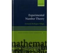 Experimental Number Theory Fernando Rodriguez Villegas (Auteur)