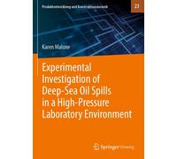 Experimental Investigation Of Deep¿Sea Oil Spills In A High¿Pressure Laboratory Environment