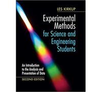 Experimental Methods For Science And Engineering Students