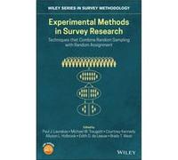 Experimental Methods in Survey Research Experimental Methods in Survey Research (Auteur)