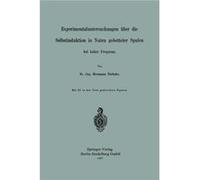 Experimentaluntersuchungen Uber Die Selbstinduktion in Nuten Gebetteter Spulen Bei Hoher Frequenz - Herman Niebuhr - Springer Nature B.V. - Livre en Angla Herman NiebuhrHerman Niebuhr (Auteur)