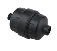 Expérimentez des douches plus propres avec pommeau de douche dissimulé de 10,2 cm et filtre booster à cinq vitesses (filtre noir)