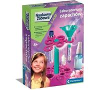 Expérimentez les parfums Laboratoire de parfumerie Clementoni - créez votre propre parfum et découvrez un monde de senteurs uniques. Un divertissement parfait pour les jeunes chimistes