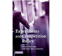 Experiments and Competition Policy