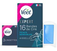 Expert - 16 Bandes De Cire Froide Aisselles - Peaux Sensibles - Finition Parfaite - Epilation Longue Durée[Z1397]