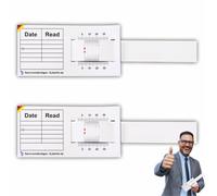 Expert Accessoires Crack Monitor | matériel d'expert | Règle d'écart et outils de mesure pour l'évaluation immobilière | Évaluation des dommages des bâtiments avec joints de dilatation