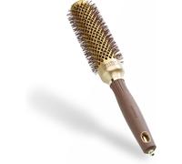 Expert Blowout Speed-Gold & Brown-35-Ceramic round brush with extra long barrel for 25% faster blow-dry