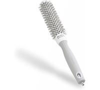 Expert Blowout Speed-White & Grey-25-Ceramic Round Brush With An Extra Long Barrel For 25% Faster Blow-Drying