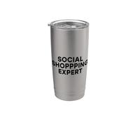 Expert du shopping social Media Live Streamer E-commerce Gobelet isotherme en acier inoxydable double paroi