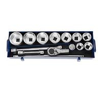 EXPERT E034701 Assortiment de 14 clés à cliquet et ouille 1" 41-80 mm