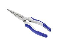 Expert Pince à becs E080408 – demi-ronds longs droits 200 mm