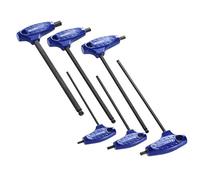 EXPERT E121616 - Juego de llaves macho con mango en t