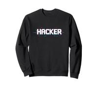 Expert en Codage Minimaliste Fier Hacker Sweatshirt