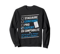 Expert en comptabilité compta Cadeau pour Comptable Homme Sweatshirt