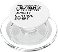 Expert en contrôle de qualité Pro Philadelphia Soft Bretzel PopSockets PopGrip pour MagSafe