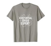 Expert en Crises existentielles Emo - Angsty Goth Mindset T-Shirt, Homme, Ardoise, L