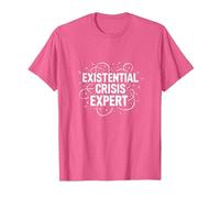 Expert en Crises existentielles Emo - Angsty Goth Mindset T-Shirt, Homme, Rose Chiné, 3XL