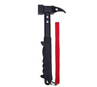 Expert Framing Hammer | High Strength Cast Steel Head & Secure - Grip Rubber Handle | Nail Puller & Lanyard for Outdoor/Camping/Construction | 32cm Resilient Design