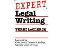 Expert Legal Writing Terri Leclercq (Auteur)