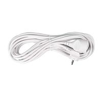 Expert Line - Prolongateur 10m, rallonge électrique avec Prise Terre 10m - 16A/3G1.5mm² - Couleur: Blanc - Utilisation en intérieur - Prolongateur 10m