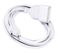 Expert Line 488011 Prolongateur 3m 6a 2x0,75, blanc