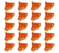 Expert Lot de 20 entretoises en polystyrène Configuration trilatérale Double espacement 6,35 mm Assurant le déni d'inclinaison empêche les mouvements Quatre mille plateformes en bois Entretoises de