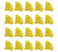 Expert Lot de 20 entretoises en polystyrène Configuration trilatérale Double espacement 6,35 mm Assurant le déni d'inclinaison empêche les mouvements Quatre mille plateformes en bois Entretoises de