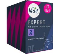 Expert - Lot De 4 Crèmes Dépilatoires 2x50 Ml - Maillot (4x 2 Tube De 50ml)