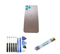 Expert-mobiles Vitre arrière Compatible de Remplacement pour iPhone 11 Pro / 11 Pro Max + Outils + ADHÉSIF 4 Couleurs AU Choix (11 Pro Max Or)