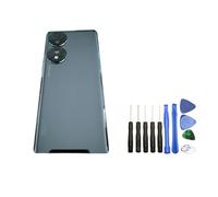 Expert-mobiles Vitre arrière Compatible pour Honor 70 + Outils + lentilles caméras + adhésif (Noir)