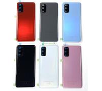 Expert-mobiles- VITRE Arriere Compatible pour Samsung Galaxy S20 G980F + ADHESIF + LENTILLE (Light Blue)