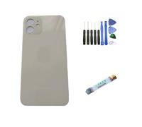 Expert-mobiles VITRE ARRIÈRE COMPATIBLEPOUR iPhone 12 + adhésif + Outillage (Blanche)