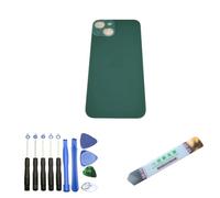 Expert-mobiles- VITRE ARRIÈRE COMPATIBLEPOUR iPhone 13 + Outils + adhésif (Verte)