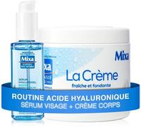Expert Peau Sensible ¿ Coffret Routine 2 Produits À Lacide Hyaluronique Pur ¿ Sérum Hyalurogel 30ml + La Crème Fraîche Et Fondante 400ml ¿ Vi & Corps ¿ Hydratation 24h ¿ Hypoallergénique[L366]