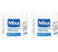 Expert Peau Sensible - Crème Céramide Protection - Anti-Sécheresse Sévère - Peaux Très Sèches Et Fragilisées - Vi , Corps, Mains - Hypoallergénique - Sans Parfum - 400ml - Lot De 2[X432]