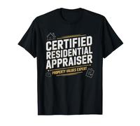 Expert Residentiel Certifie Insigne Metier Immobilier T-Shirt