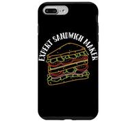 Expert Sandwich Maker Funny Jambon Fromage Bacon Sandwich Lover Coque pour iPhone 7 Plus/8 Plus