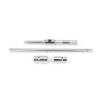 Expert Tire Wrench Set | 4 - Piece Cross Lug Nut Extractor 17/19 / 21 / 23mm | Robust Alloy Steel for Car Repair & Maintenance | Secure - Grip Handle Design