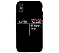 Experts du théoricien du Complot Contre théoriciens du Complot Coque pour iPhone X/XS