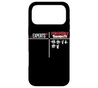 Experts du théoricien du Complot vs théoriciens du Complot Coque pour iPhone 17 Pro Max