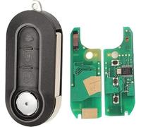 ExpertTech Clé télécommande Vierge Compatible Fiat Bravo Ducato Peugeot Boxer Citroen Jumper électronique Marelli ID46 PCF7946 433mhz a Programmer