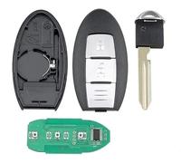 ExpertTech Clé Vierge télécommande Compatible Nissan XTRAIL Qashqai électronique Main Libre PCF 7945M 4A AES à Programmer