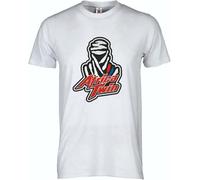 ExpIution Mens Unisex White Africa Twin Shirt T-Shirt White XL